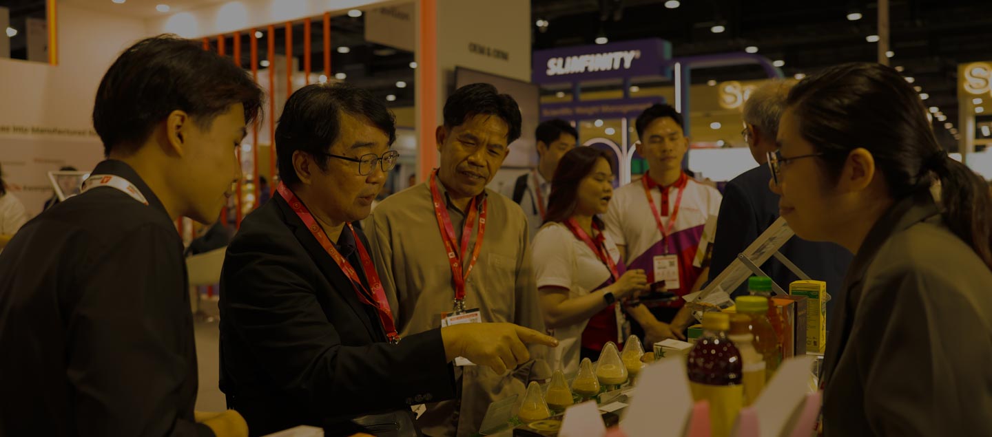 meeting at Food ingredients event