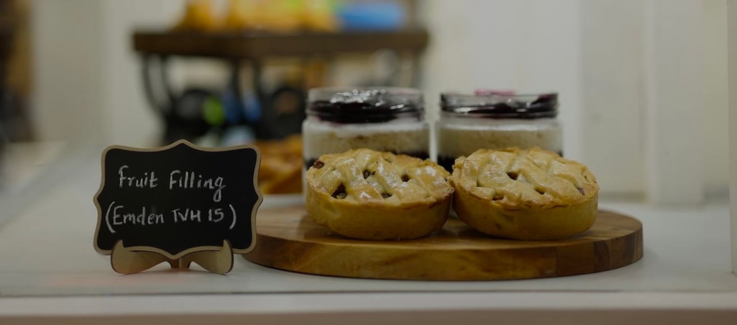 Product on display at Fi India