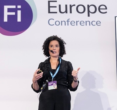 Audience listening to speakers Fi Europe